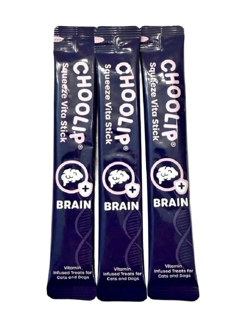 Choolip Squeeze Vita Stick Lickable Cat and Dog Treats Lot of 20 pcs
